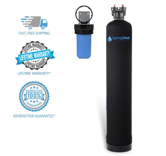 SpringWell’s Whole House Water Filter System 1,000,000 GALLONS CAPACITY Image