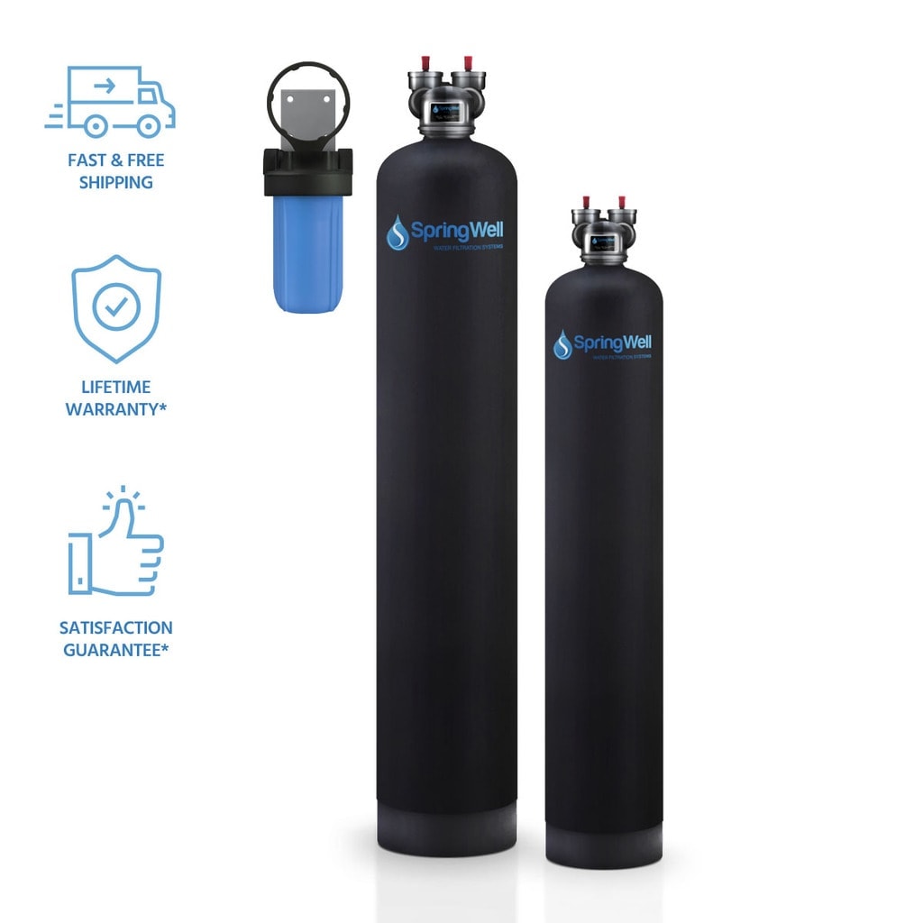 Water Filter And Salt Free Water Softener Springwell Water Filtration Systems