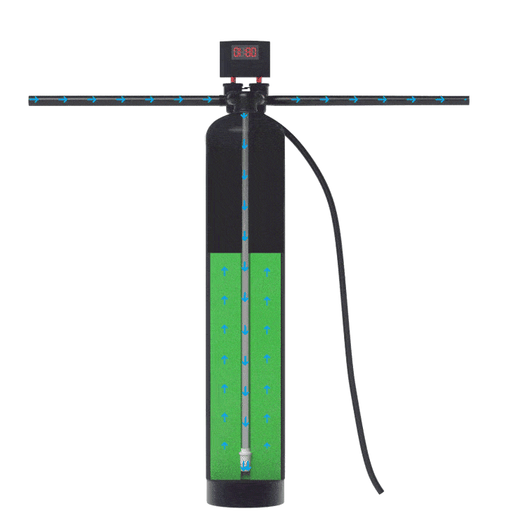diagram of 4 stage water filter