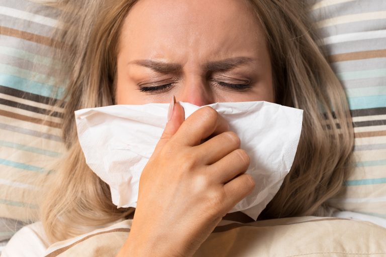 sick girl