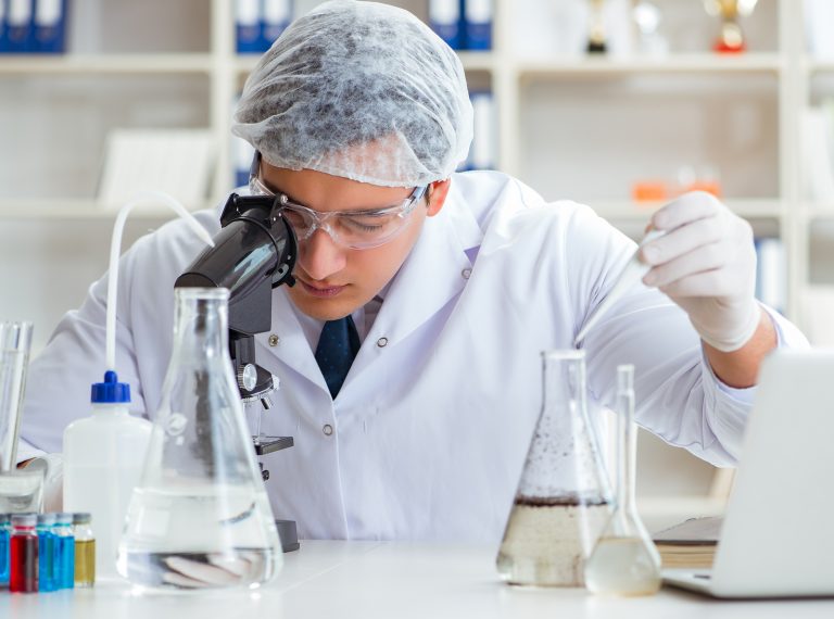 water test in laboratory