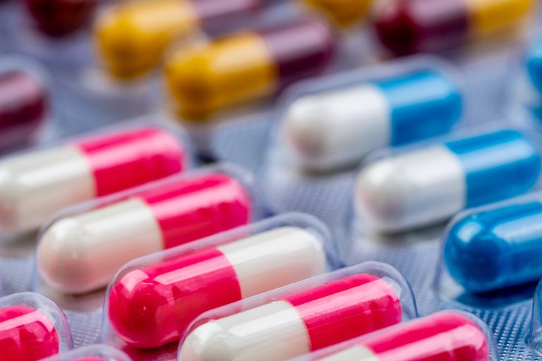 pharmaceutical pills in water