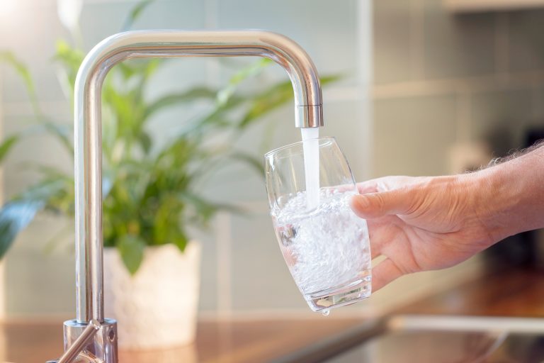 deionized water