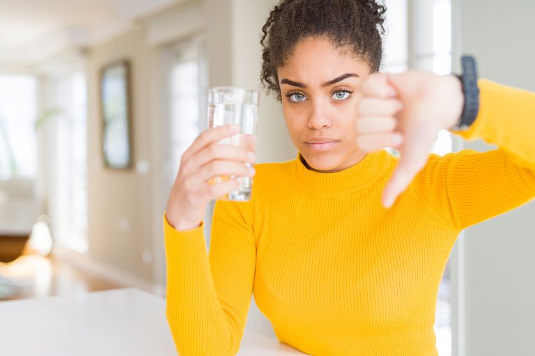 bad drinking tap water