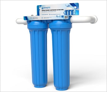 Whole house carbon cartridge system