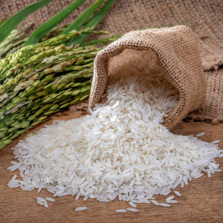 bag of rice used for rice water
