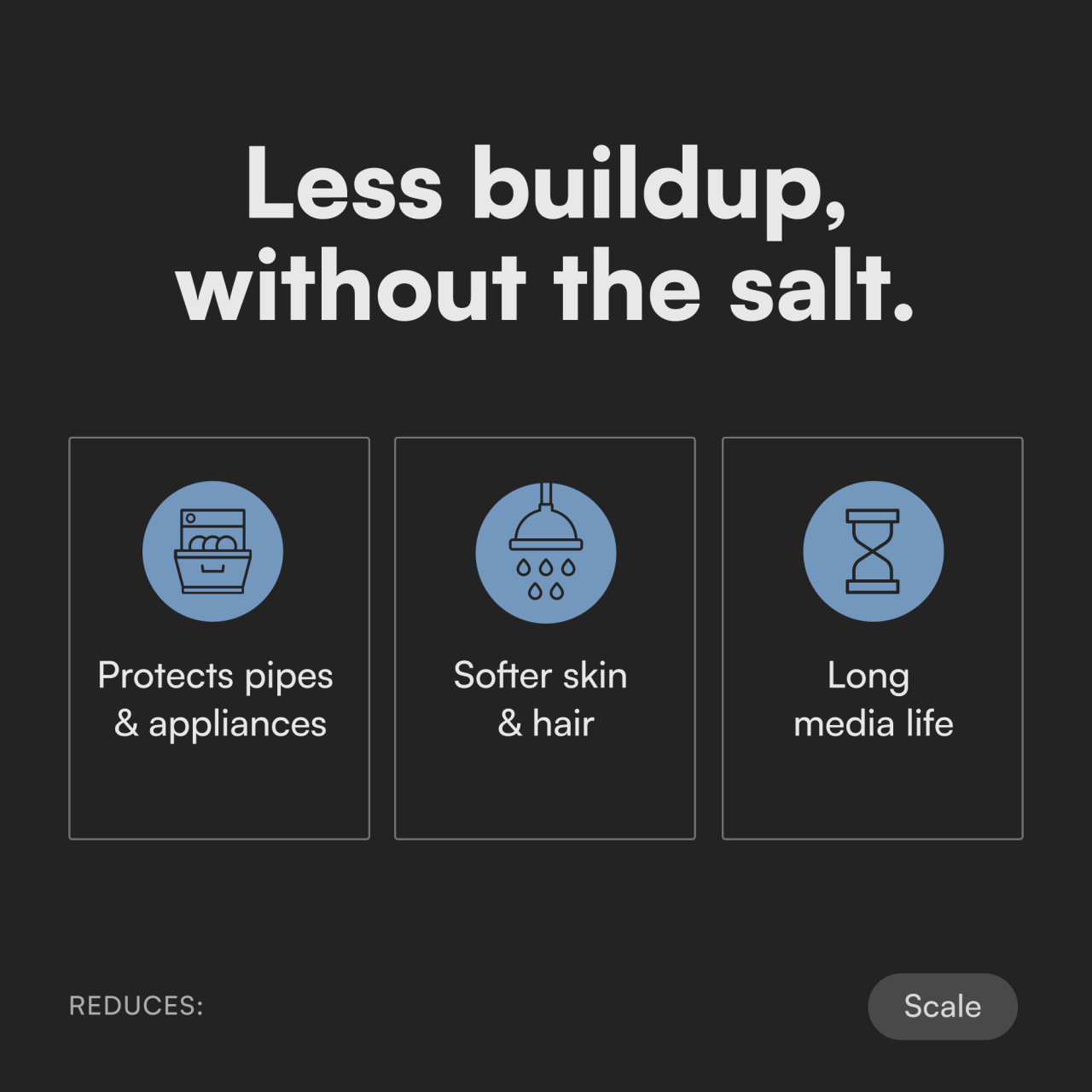 Salt-Free Water Conditioner โ Contaminants Removed Contaminants addressed by the SpringWell FS1, FS4 and FS+ salt-free water conditioner